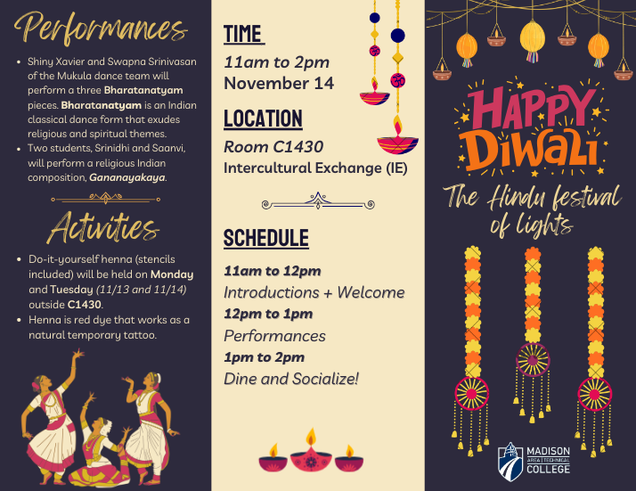 United Common Ground (UCG) is hosting a Diwali celebration