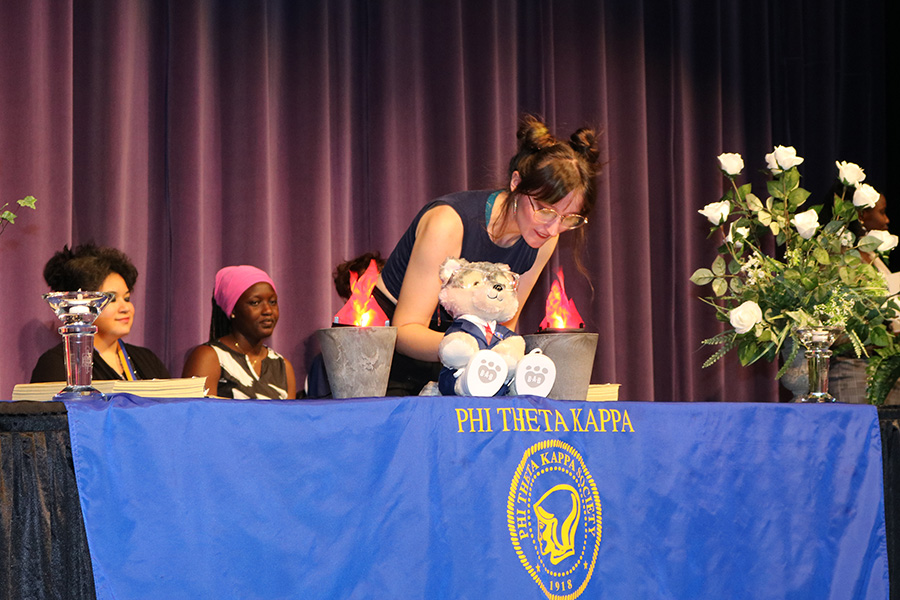 The Phi Theta Kappa honor society held its induction ceremony at the Truax Campus on Nov. 6.