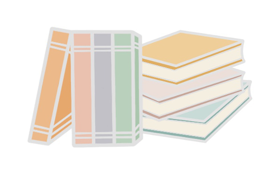 Book Stack Illustration