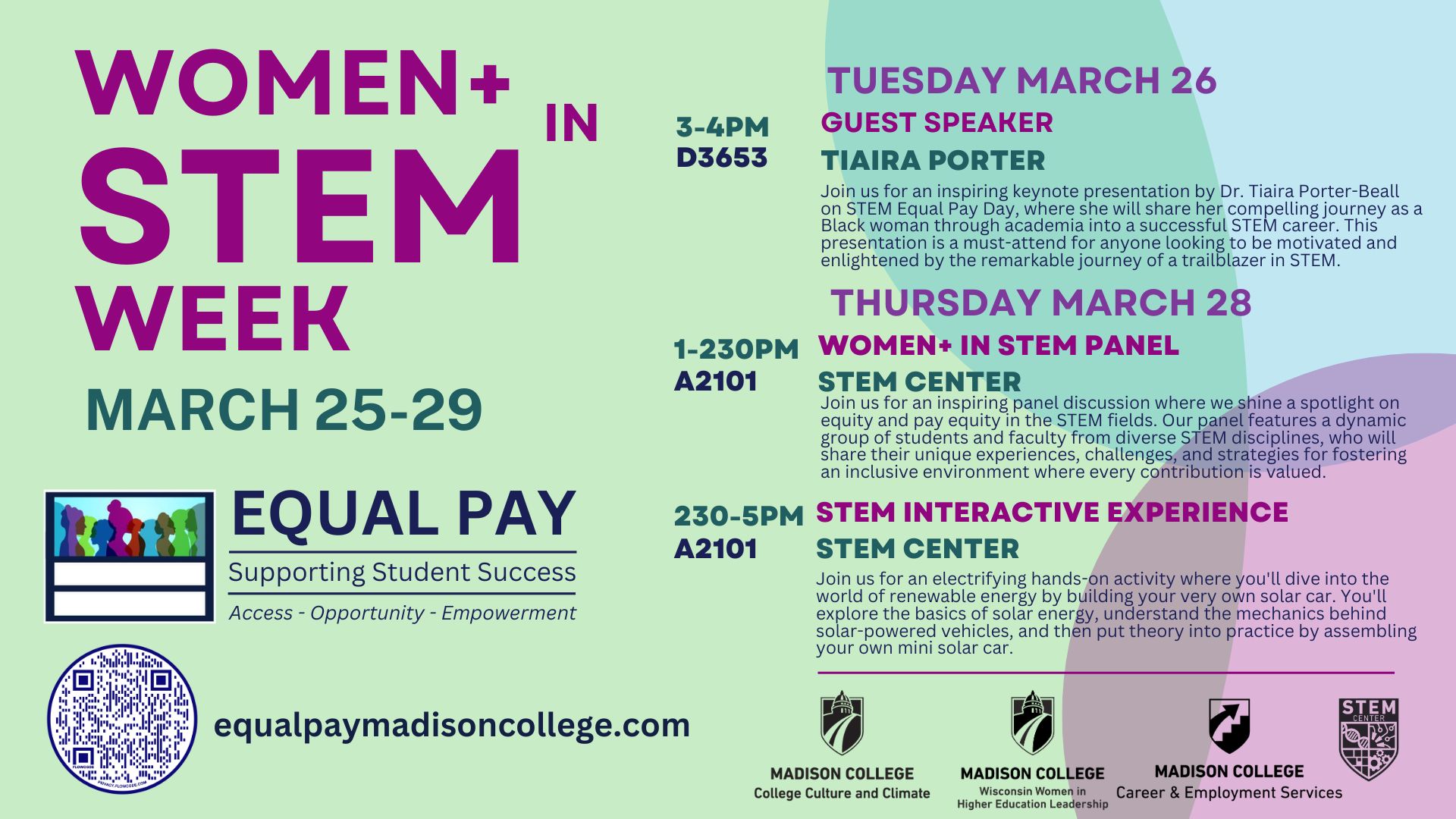 Equal Pay: Women+ in Stem Week - The Clarion