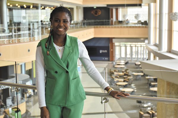 Madison College student Flore Nikiema dreams of bringing electricity to everyone in her home nation of Burkina Faso. 