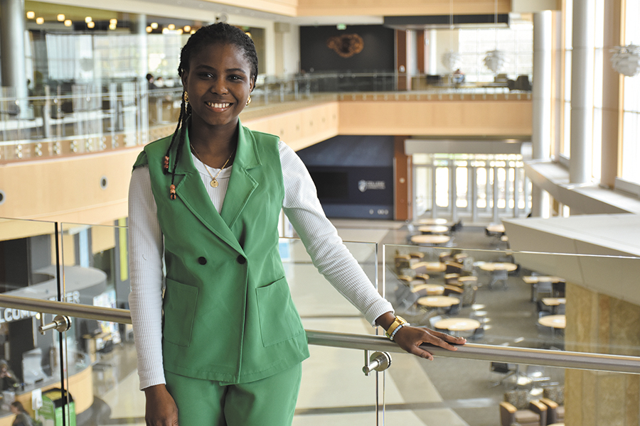 Madison College student Flore Nikiema dreams of bringing electricity to everyone in her home nation of Burkina Faso. 