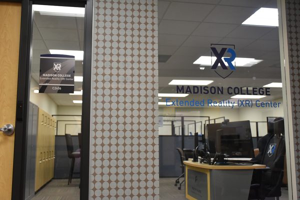 Madison Colleges new XR Center is located on the second floor of the main Truax Campus building.