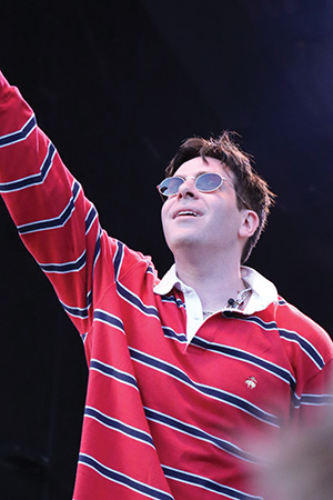 Hoodie Allen performs at Summerfest on June 20 at the U.S. Cellular Connections Stage in Milwaukee.