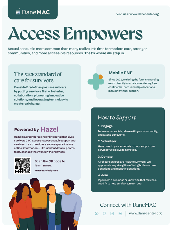 Sexual assault care and support available