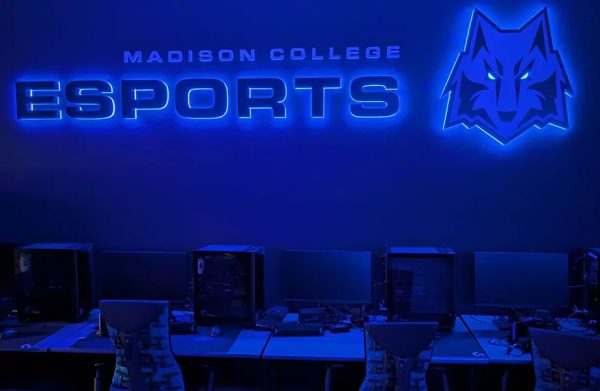 A look inside Madison College's Esports arena.