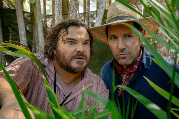 Image of two men in a jungle from the movie Anaconda.